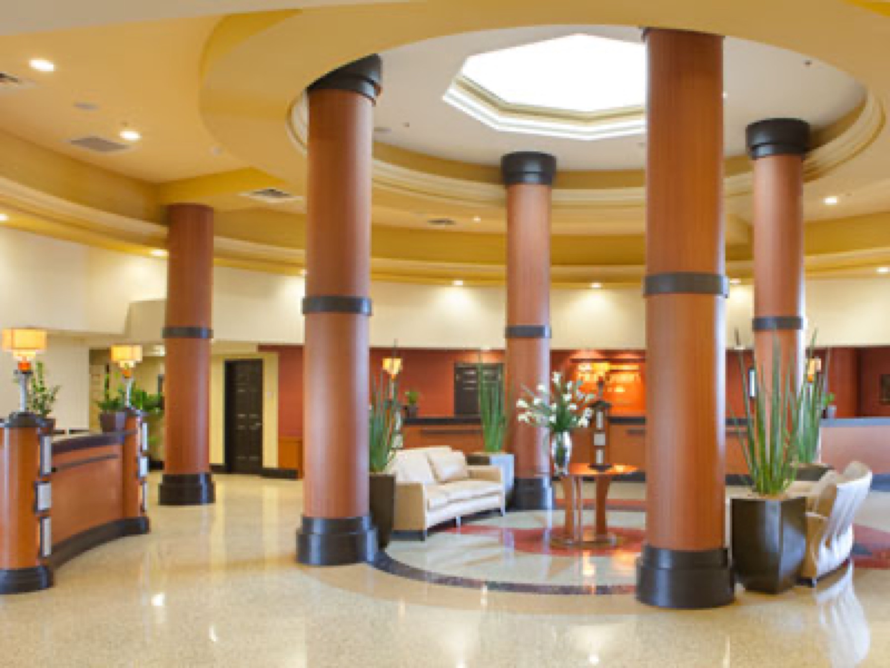 Finished hospitality interior